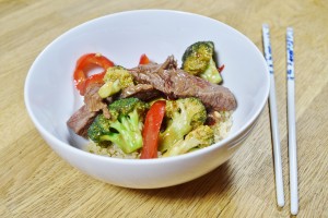 Lighter Beef and Broccoli - www.freshapron.com