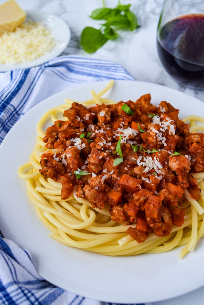 Turkey Bolognese